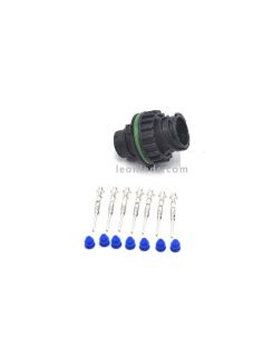 Conector Macho 7 pins sem cabo 2