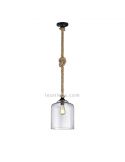 Lámpara de techo de estilo Vintage de la serie Judith de Trio Lighting | LeonLeds Iluminación