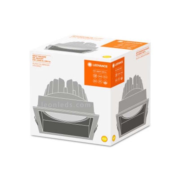 Embalagem de Refletor de LED Quadrado Moderno LedVance | Leon Iluminação LED