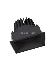 Downlight cuadrado orientable LED de color negro de Led Vance | LeonLeds Iluminación 2
