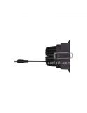 SP SQUARE DK ADJ 8W/3000K FL BK Empotrable negro de LedVance | LeonLeds Iluminación