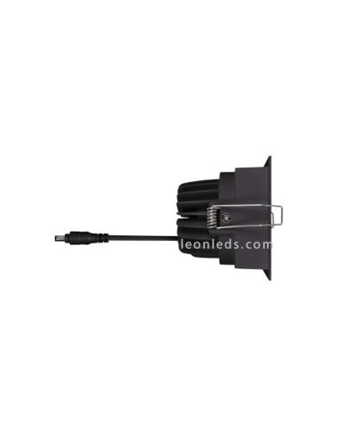 SP SQUARE DK ADJ 8W/3000K FL BK Empotrable negro de LedVance | LeonLeds Iluminación