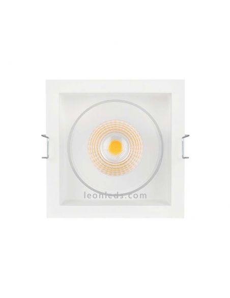 Foco empotrable cuadrado LED blanco de interior orientable de LedVance | LeonLeds Iluminación LED