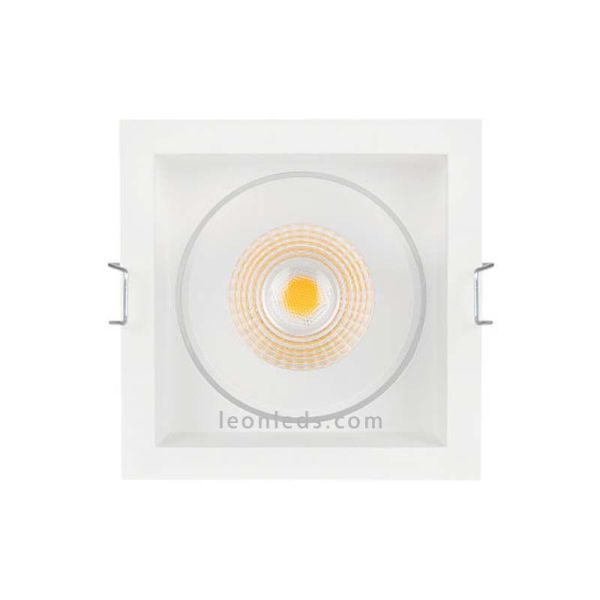 Foco empotrable cuadrado LED blanco de interior orientable de LedVance | LeonLeds Iluminación LED