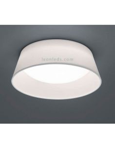 Plafón LED redondo moderno con pantalla textil modelo Ponts de Trio Ligting | LeonLeds Iluminación 2