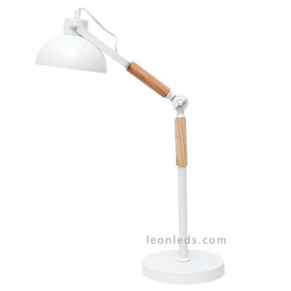 Lámpara de Sobremesa estilo Nórdico de la serie Upsala de Fabrilamp con casquillo E27 | LeonLeds.com