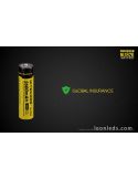 Batería de Litio Li-Ion de 2600mAh de Nitecore formato 18650 recargable | LeonLeds Baterías