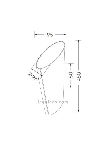 Wandleuchte modern Schwarz und Gold...