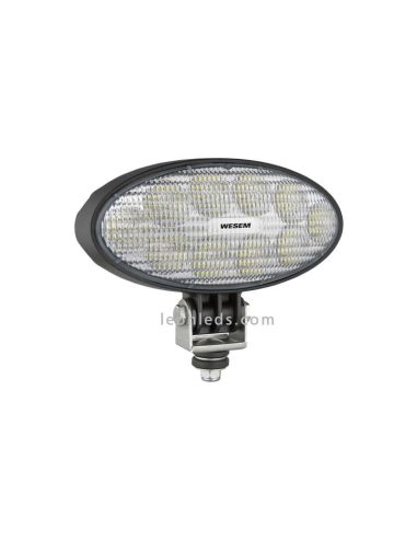 Faro LED de trabajo Ovalado Potente con angulo de haz ancho | Faro LED de primera calidad | LeonLeds iluminación