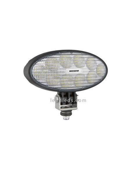 Faro LED de trabajo Ovalado Potente con angulo de haz ancho | Faro LED de primera calidad | LeonLeds iluminación