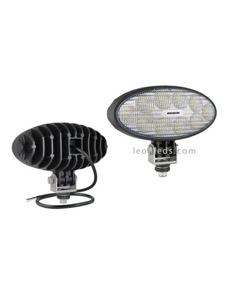 Faro LED de trabajo potente 24V y 12V valido para tractores John Deere | LeonLeds Iluminación