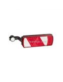 Piloto Trasero LED con Triangulo y Cuerno Ecoled Aspock
