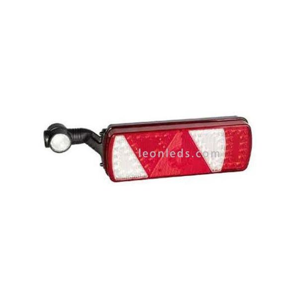Piloto Trasero LED con Triangulo y Cuerno Ecoled Aspock