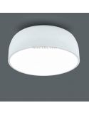 Plafón de techo blanco grande de estilo moderno serie Baron de trio lighting | LeonLeds Iluminación