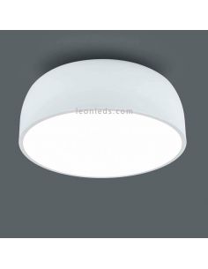 Luminária de teto moderna série Baron branco por iluminação trio | LeonLeds luzes de teto decorativas 2