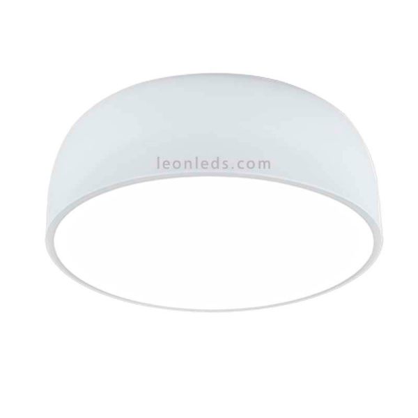 Plafonnier moderne blanc série Baron par trio lighting | Plafonniers décoratifs LeonLeds