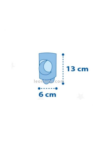 Dimensiones de Luz Quitamiedos LED Rosa de Dalber | LeonLeds Iluminación Infantil