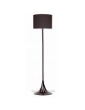Luminária de pé moderna preta Black series by Faro Barcelona | Lâmpadas de assoalho modernas Leon Leds