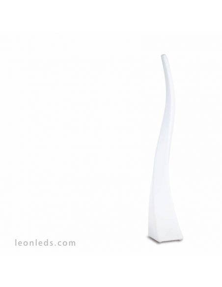 Lámpara de Pie Flame de mantra blanca | LeonLeds Lámparas exterior