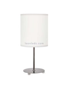 Tischlampe Weiß und Silber...