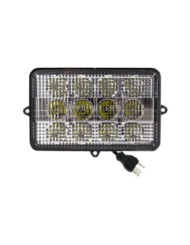 Faro LED rectangular para Jonh deere | LeonLeds Faros LED