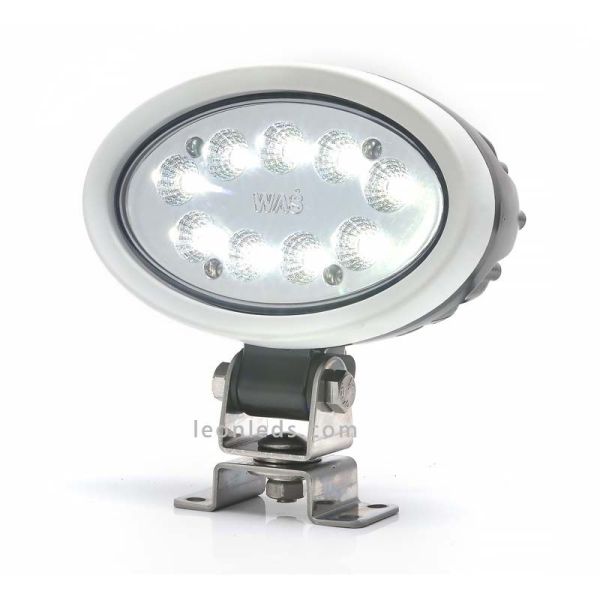 Faro LED potente para instalar en tractor o cosechadora | LeonLeds Faros LED Oalados