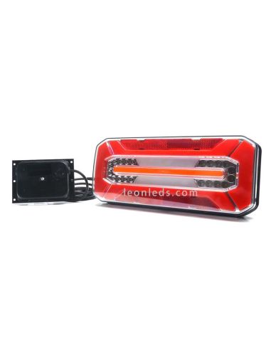 Feu arrière à LED pour camion avec clignotant dynamique