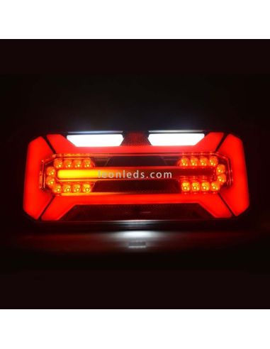 Piloto trasero LED para camión con interminte dinamico