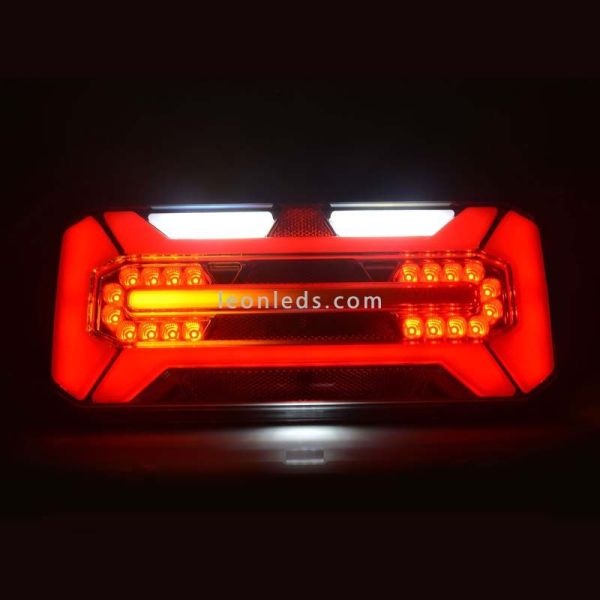 Piloto trasero LED para camión con interminte dinamico