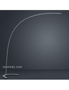 Lámpara de Pie Arco LED serie Shanghai 1800Lm en color Titanio 2