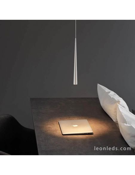 Lámpara de Techo LED Holly blanca y negra de ArkosLight | LeonLeds Iluminación