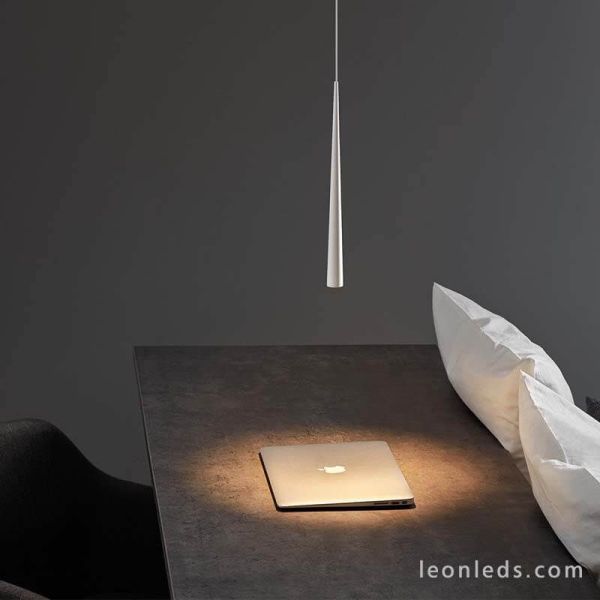 Lámpara de Techo LED Holly blanca y negra de ArkosLight | LeonLeds Iluminación