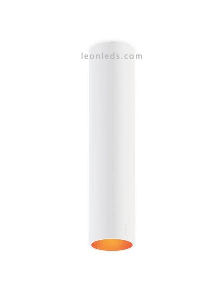 Scope 35 por ArkosLight Branco e Vermelho | Luzes de teto LED LeonLeds Scope Surface
