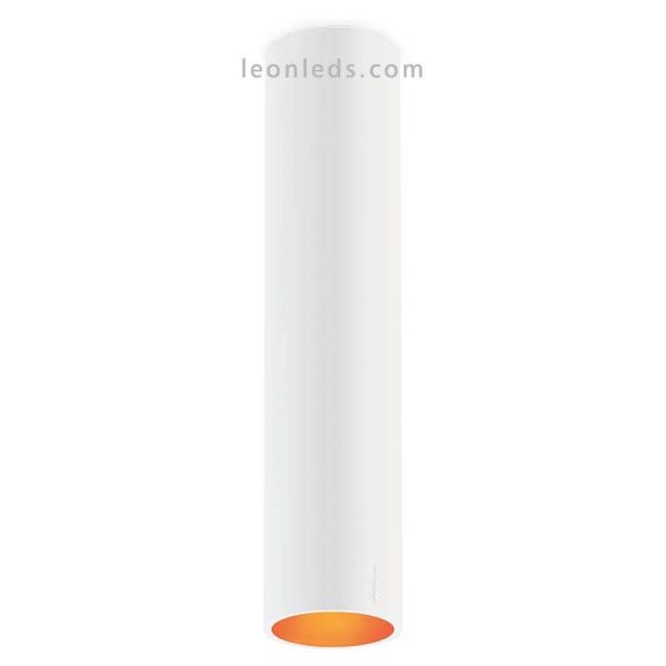 Scope 35 por ArkosLight Branco e Vermelho | Luzes de teto LED LeonLeds Scope Surface