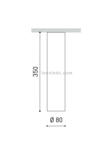 Dimensiones de Scope 35 Surface de ArkosLight | Leonleds