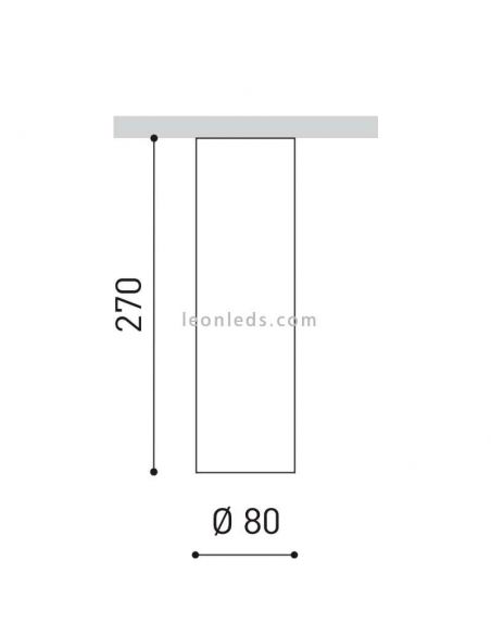 Dimensiones de Scope 27 Surface ArkosLight  | Leonleds
