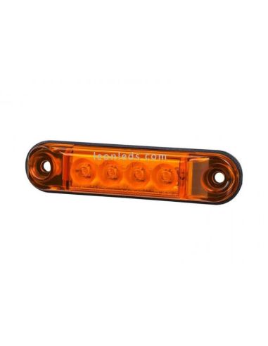 Piloto LED pequeño Ambar