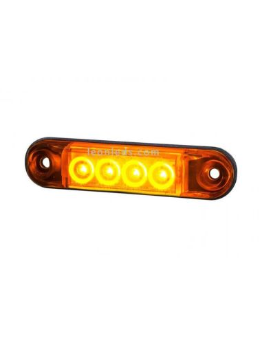 Luz piloto pequena âmbar Horpol LD2328 LED