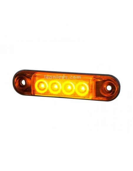 Piloto LED pequeño Ambar Horpol LD2328