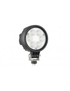 Faro de trabajo Redondo LED con Tapa protectora Calidad EMC IP68 IP69K Tractor 4x4 | LeonLeds Iluminación 2