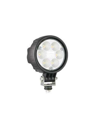 Faro de trabajo Redondo LED con Tapa protectora Calidad EMC IP68 IP69K Tractor 4x4 | LeonLeds Iluminación