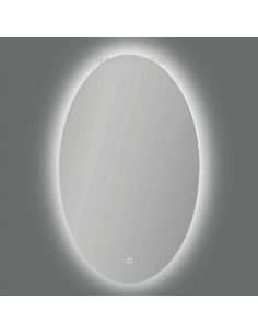 Espelho oval com LED e botão de toque LeonLeds LeonLeds 2