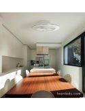 Ventilador de techo LED Blanco Alisio de Mantra 6705 | LeonLeds Iluminación