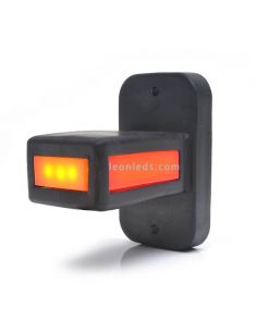 Cuerno Corto Trasero 3 funciones efecto neon 12-24V Was | LeonLeds Iluminación