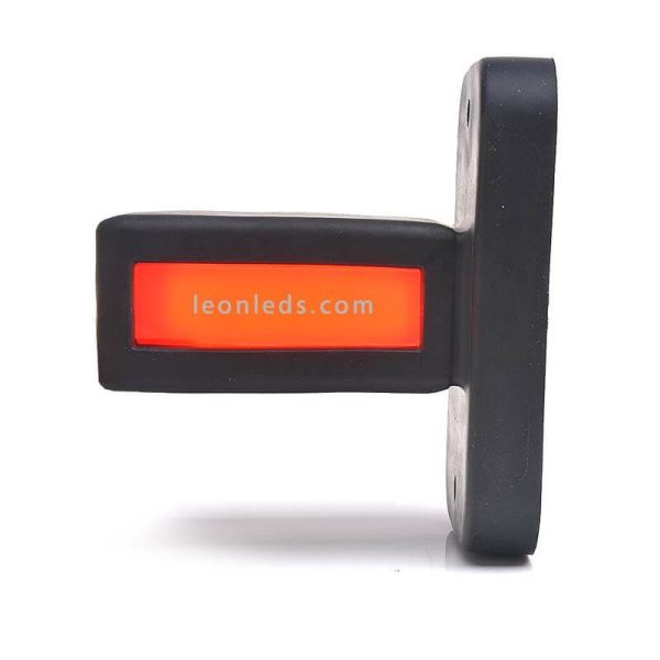 Cuerno Corto Trasero 3 funciones efecto neon 12-24V Was | LeonLeds Iluminación