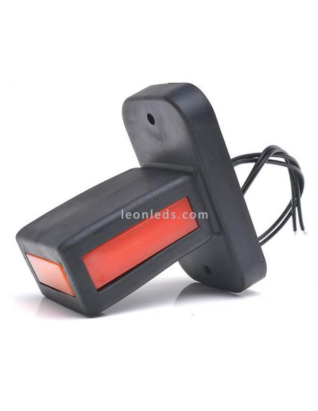 Cuerno Corto Trasero 3 funciones efecto neon 12-24V Was | LeonLeds Iluminación