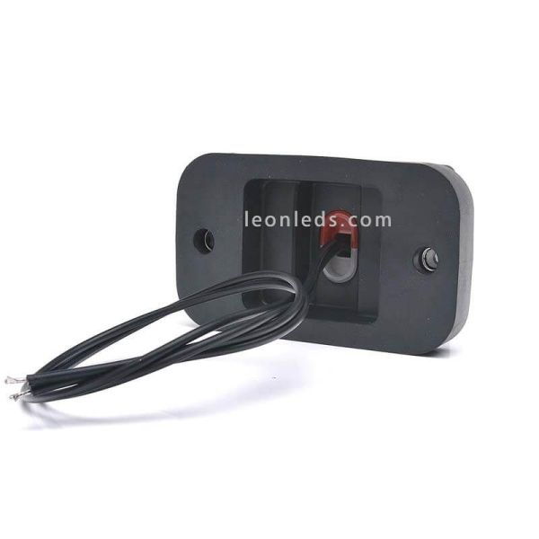 Cuerno Corto Trasero 3 funciones efecto neon 12-24V Was | LeonLeds Iluminación