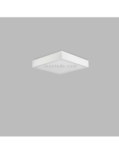 Plafon LED cuadrado Saona de Mantra para instalar en superficie | LeonLeds Plafones LED