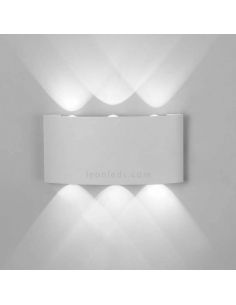 Applique LED d'extérieur rectangulaire Arcs de Mantra | Appliques LED LeonLeds