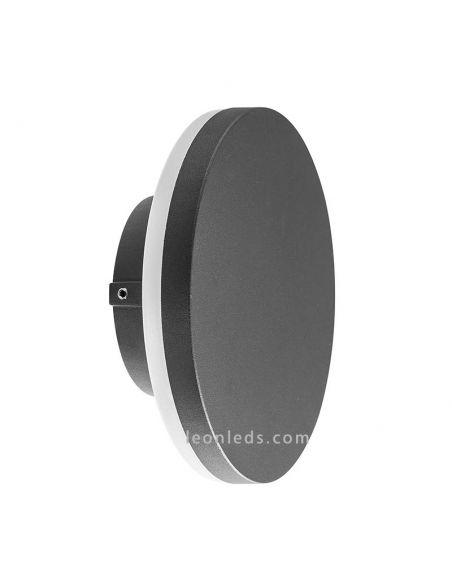 Aplique LED redondo de exterior Bora de Mantra | LeonLeds Apliques LED exterior